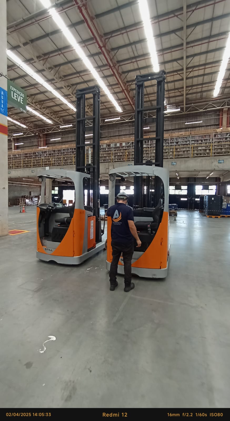 Manutenção técnica em empilhadeira STILL