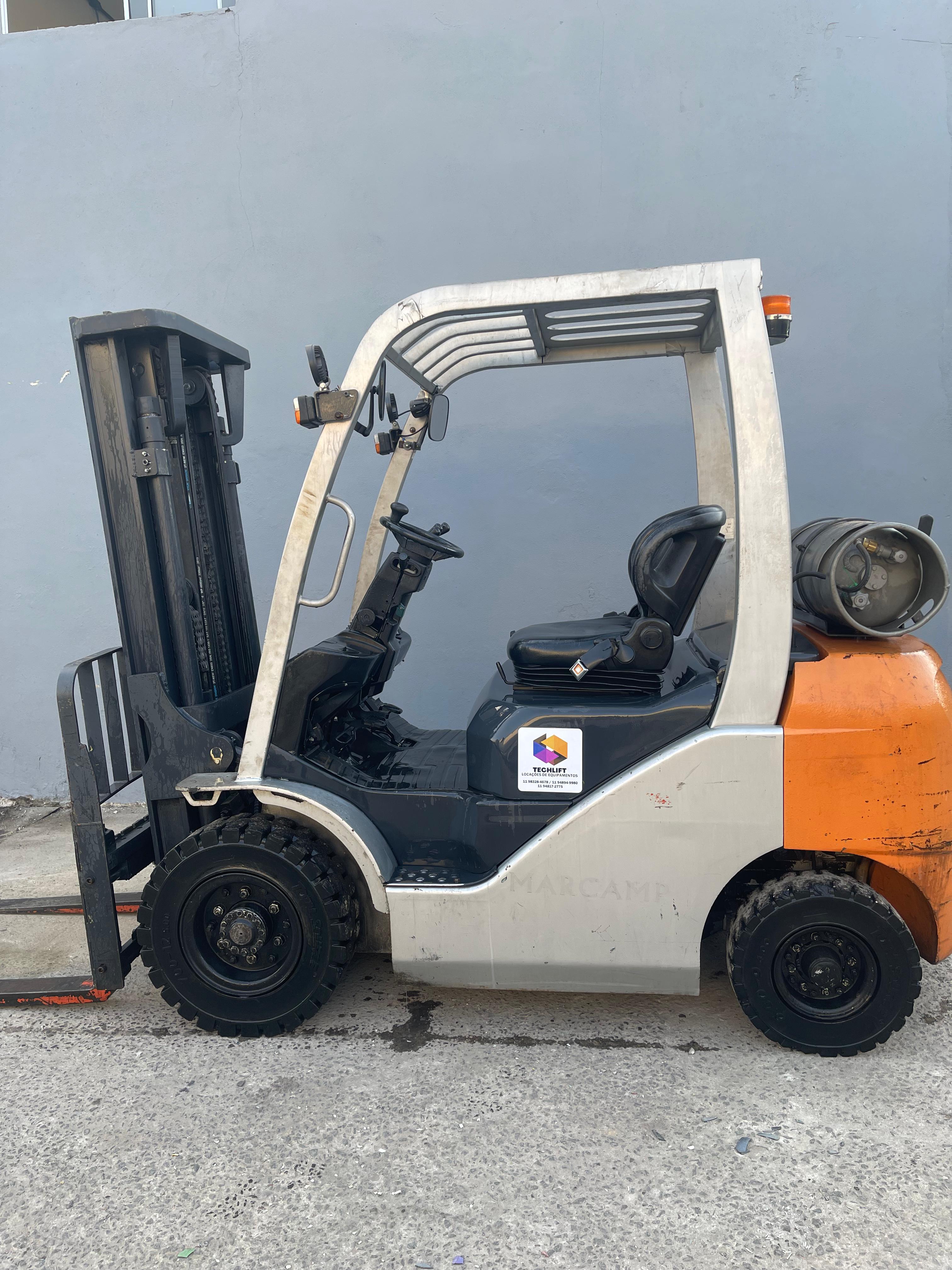 Equipamento Techlift em operação