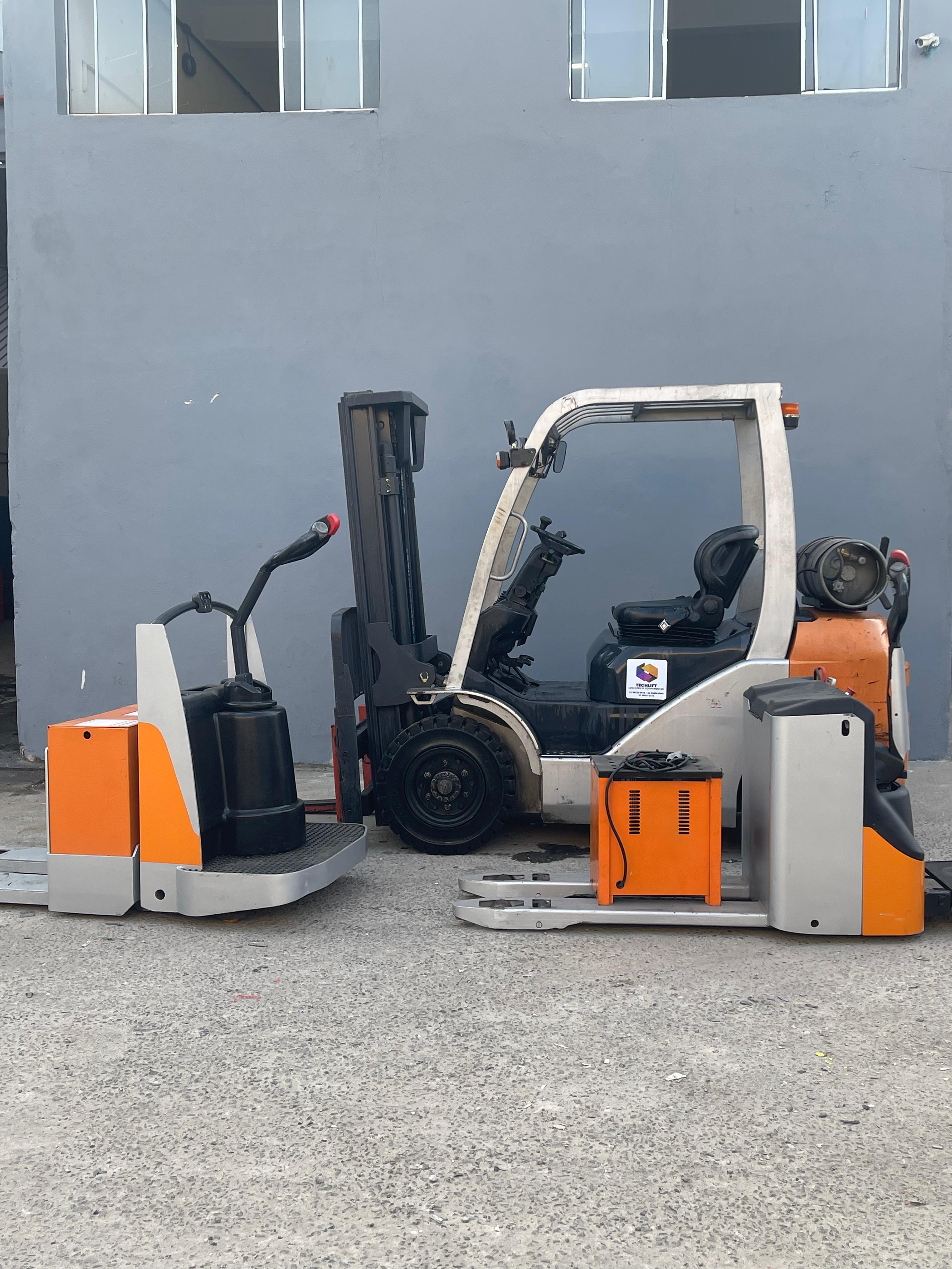 Equipamento Techlift em operação