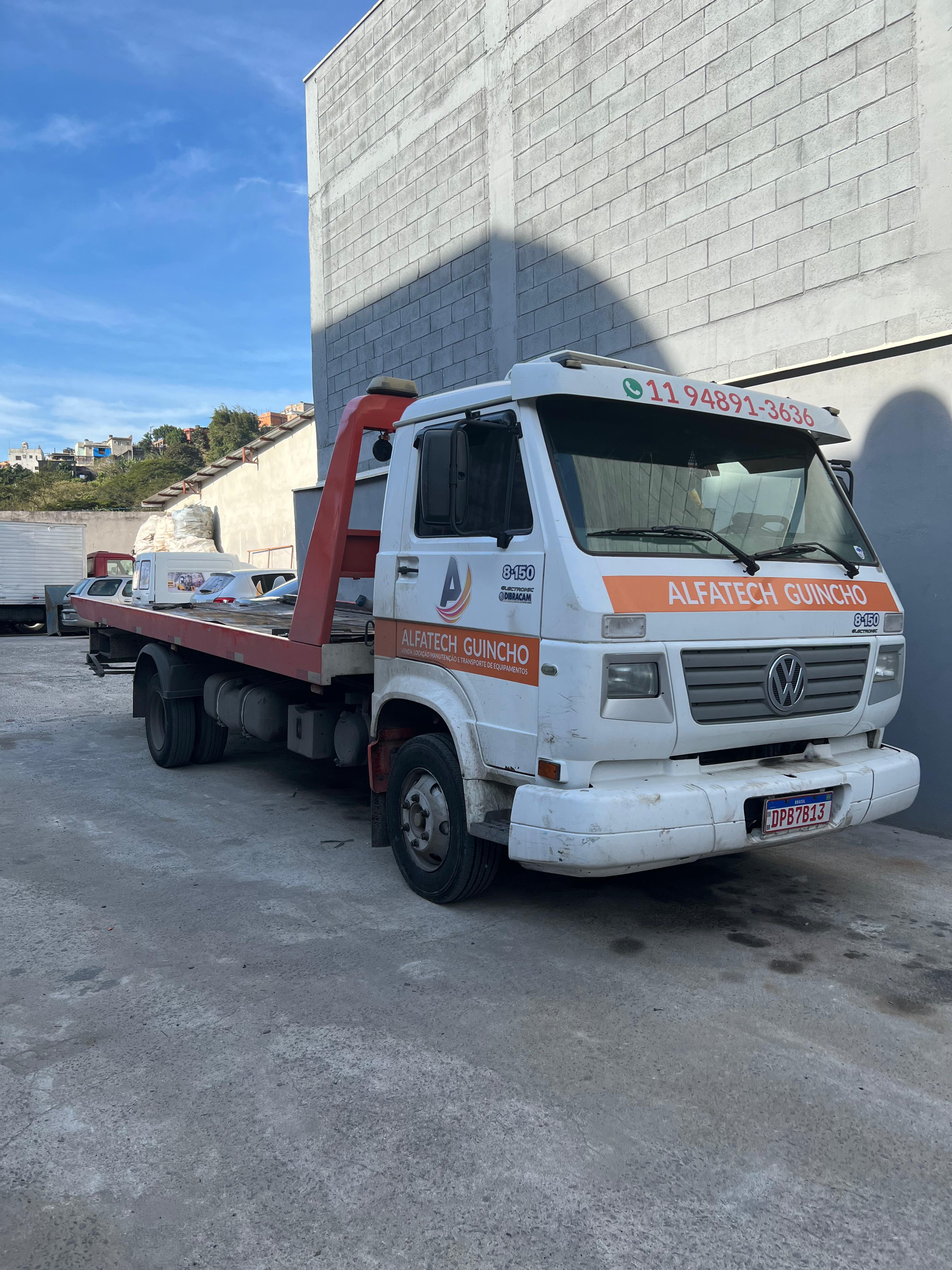 Equipamento Techlift em operação